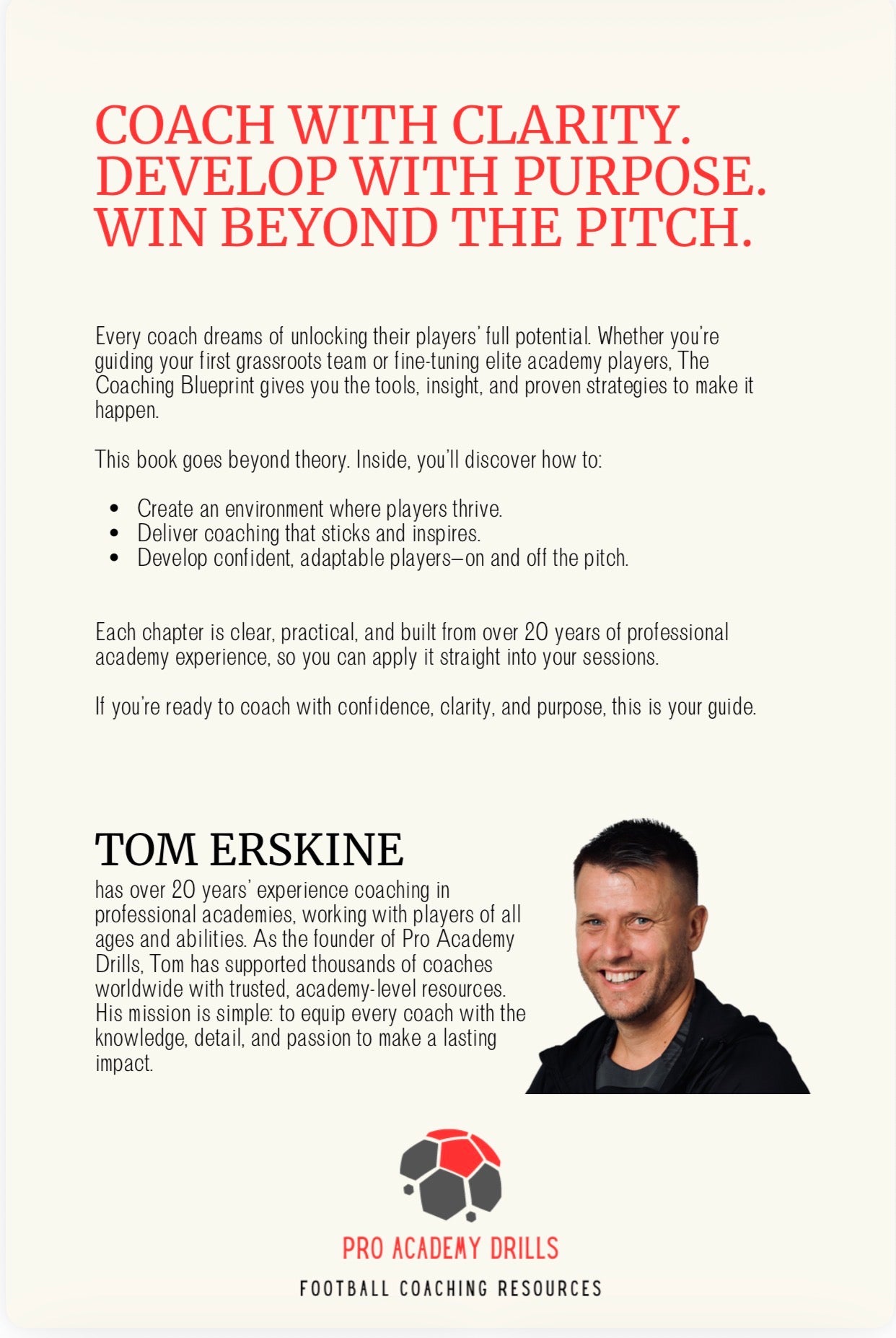 The Coaching Blueprint - From Grassroots to Greatness