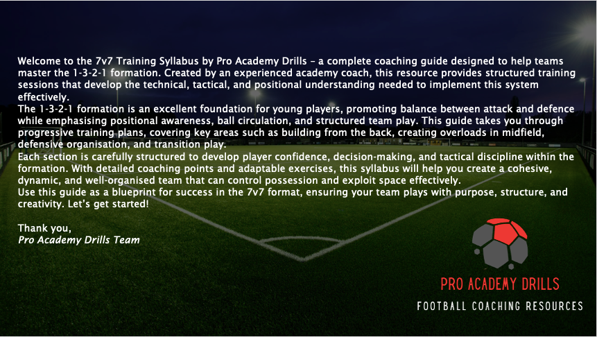 7v7 TRAINING SYLLABUS (DIGITAL DOWNLOAD)
