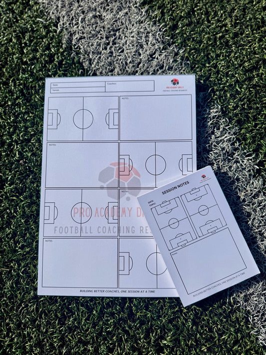 Coaches’ Planning Bundle – Session Plan + Session Notes Notepads